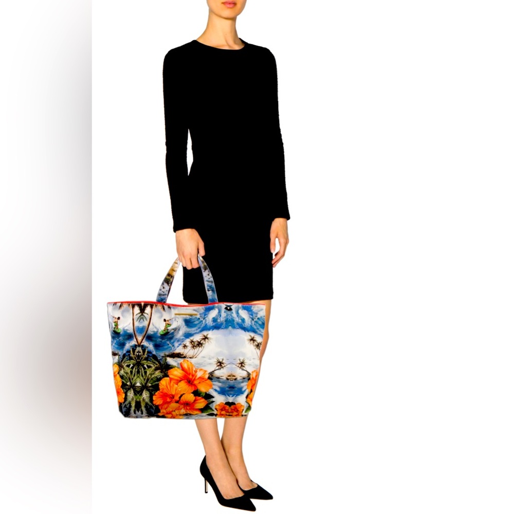 EUC Stella McCartney Multicolor Floral Tote Limited Edition